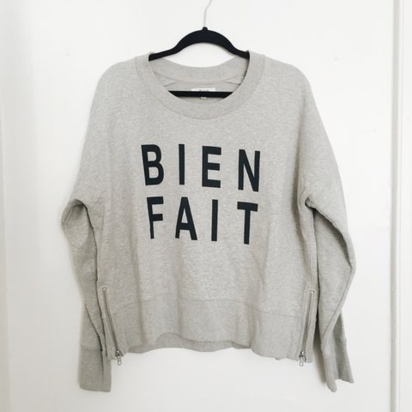 Madewell Sweaters - MADEWELL bien fait sweatshirt